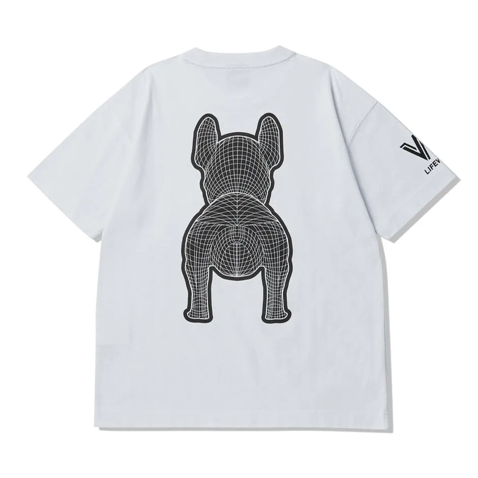 LifeWork Bulldog Tee White