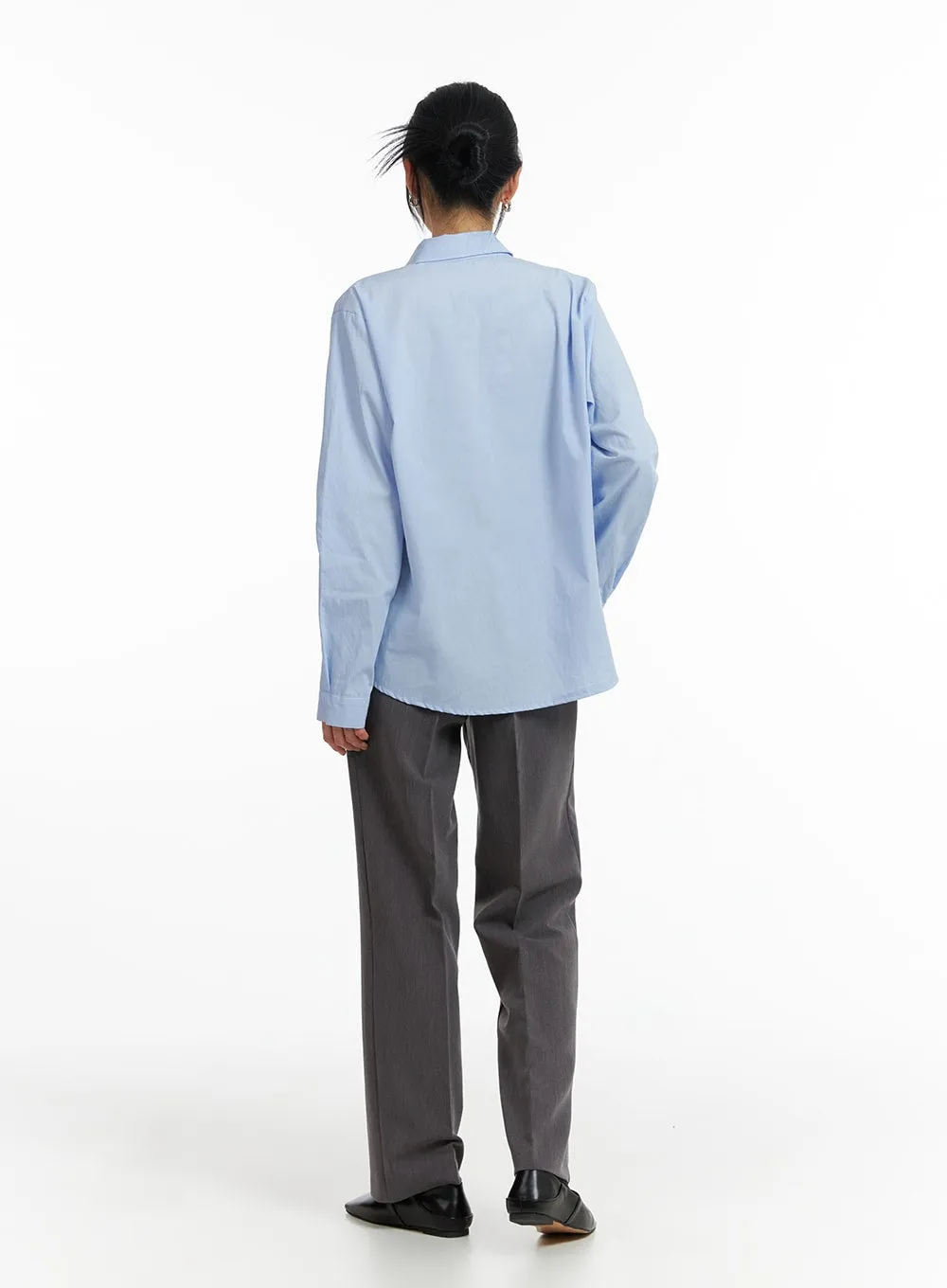 Long Sleeve Tailored Shirt IF402