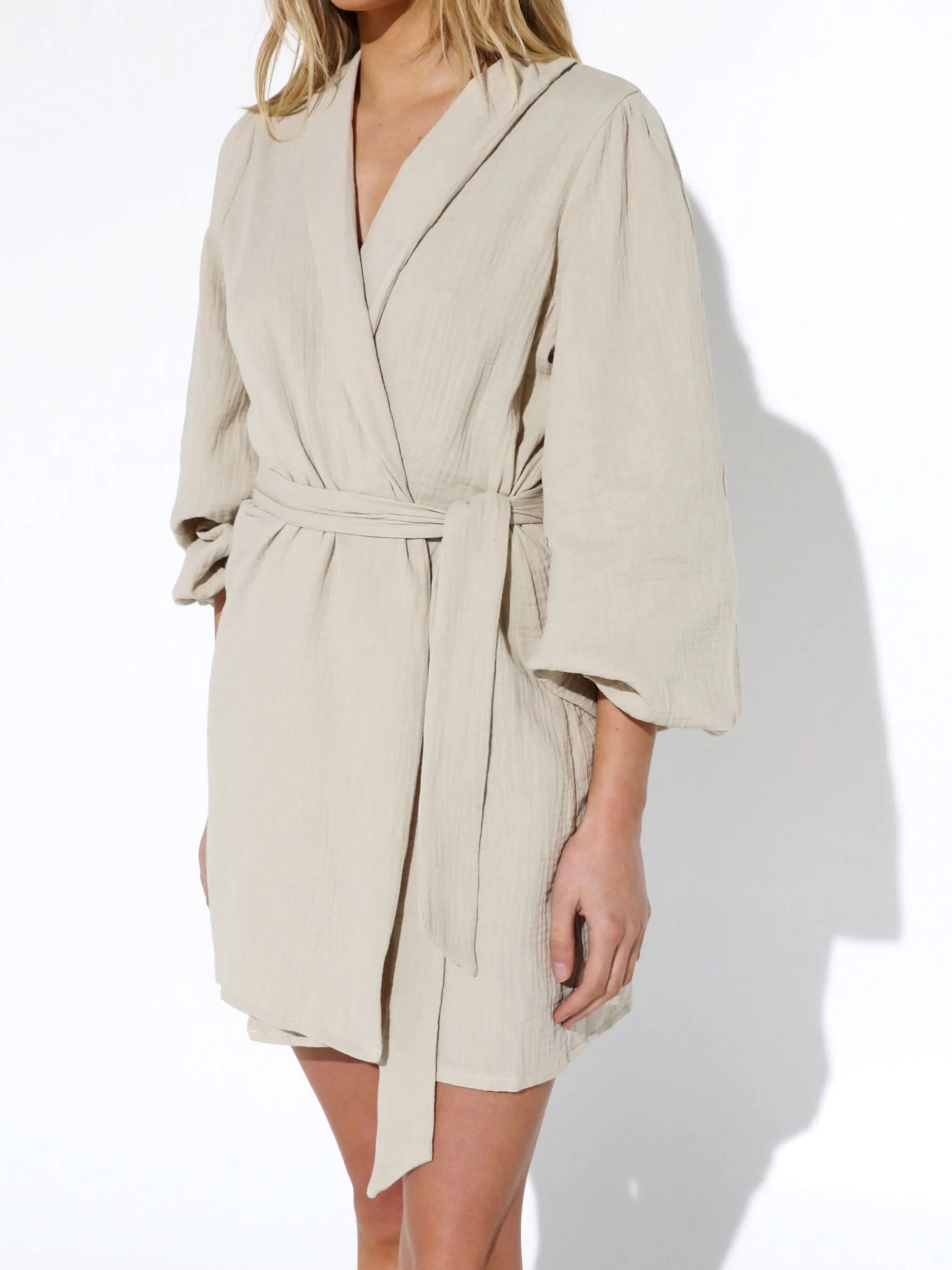 MADISON THE LABEL Geneva Kimono Wrap Dress