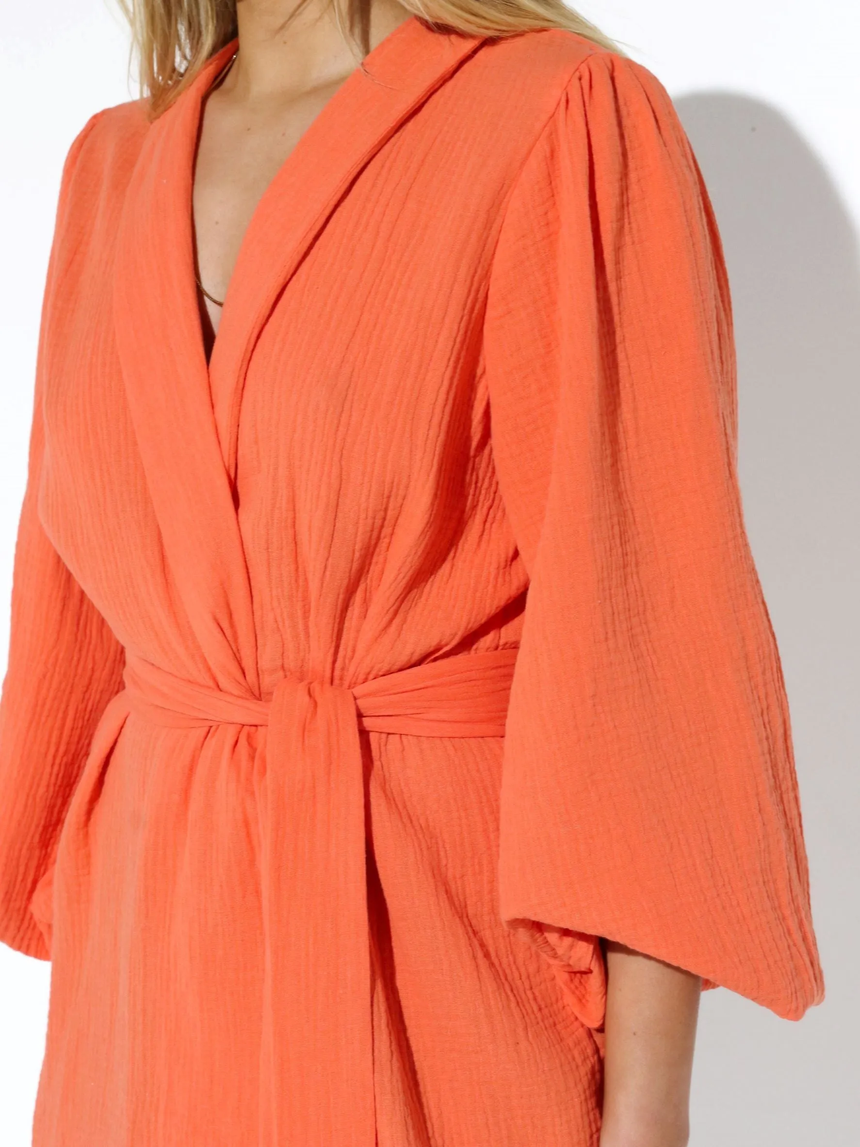 MADISON THE LABEL Geneva Kimono Wrap Dress