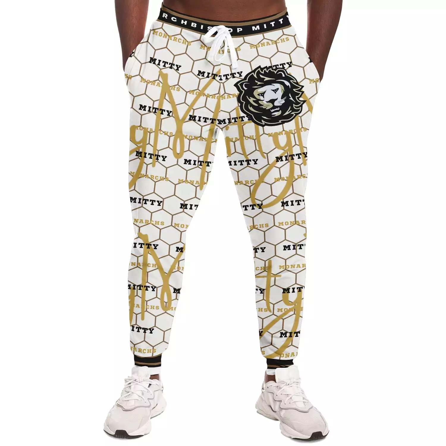 Mitty Monarchs Graffiti Plus Unisex Fleece Joggers