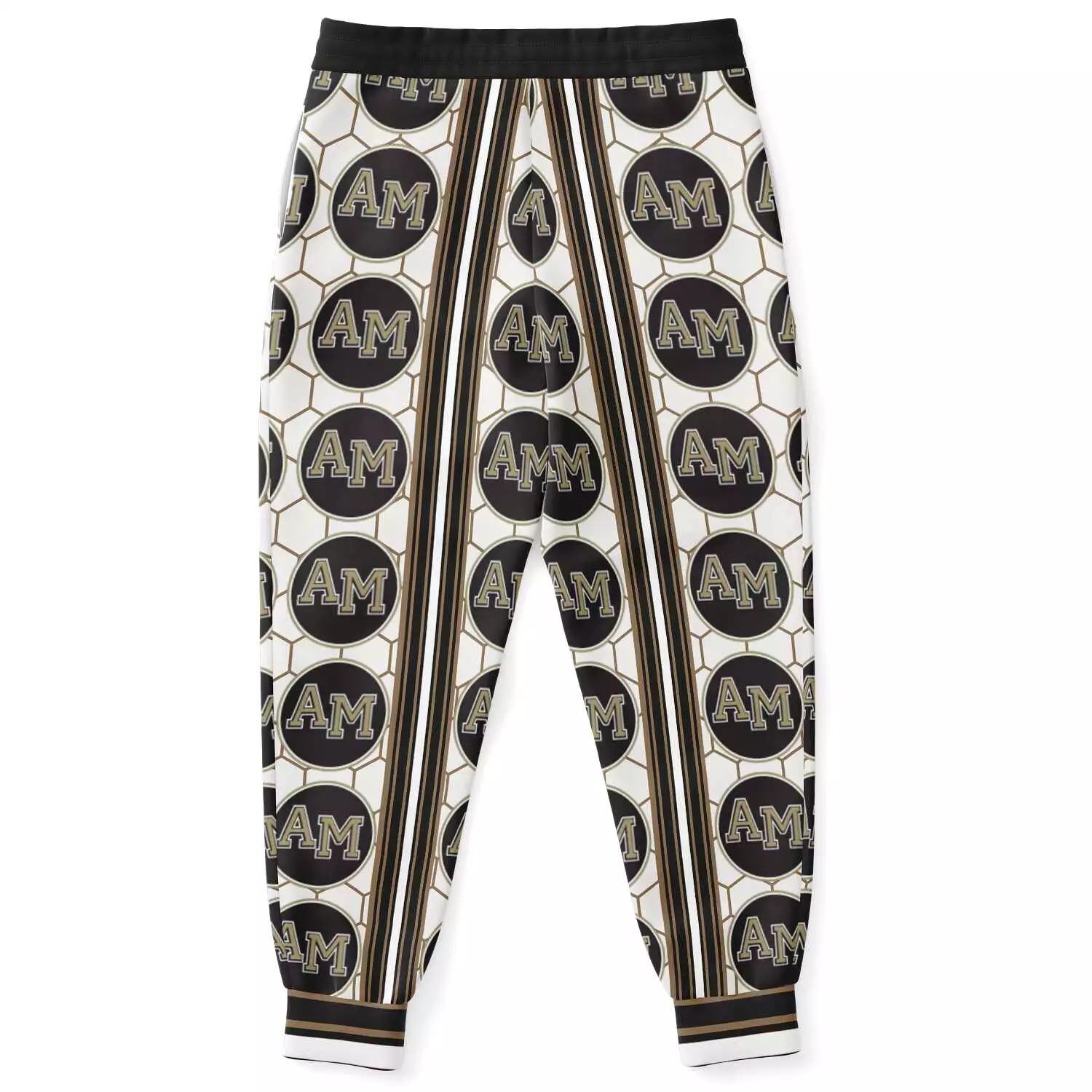 Mitty Monarchs Jet Honeycomb Unisex Fleece Joggers