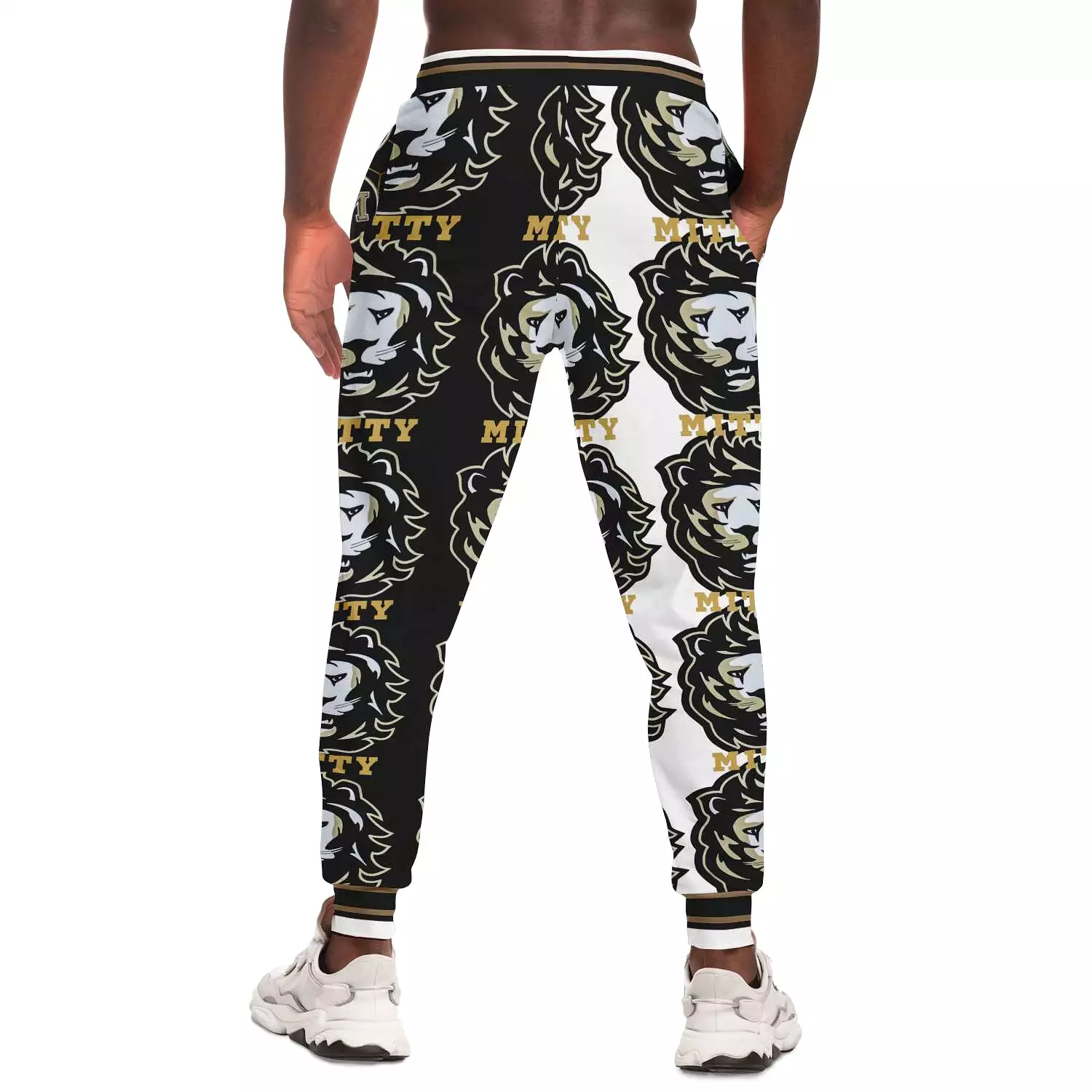 Mitty Monarchs Lion Duo Unisex Fleece Joggers