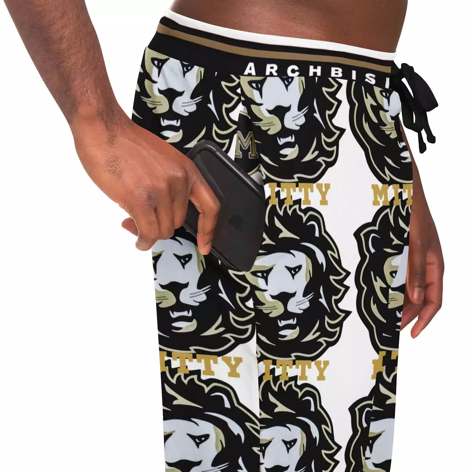 Mitty Monarchs Lion Duo Unisex Fleece Joggers