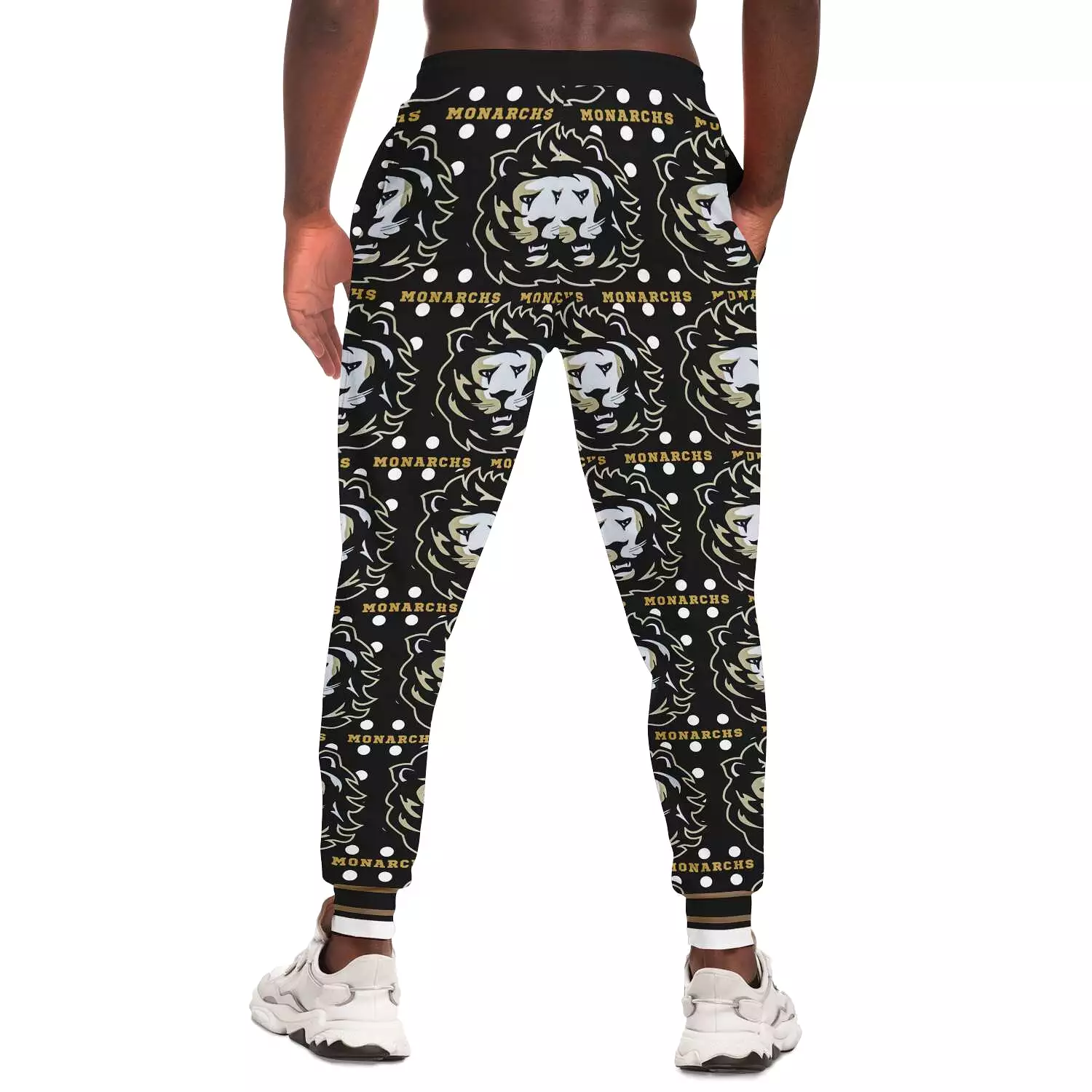 Mitty Monarchs Polka Unisex Fleece Joggers