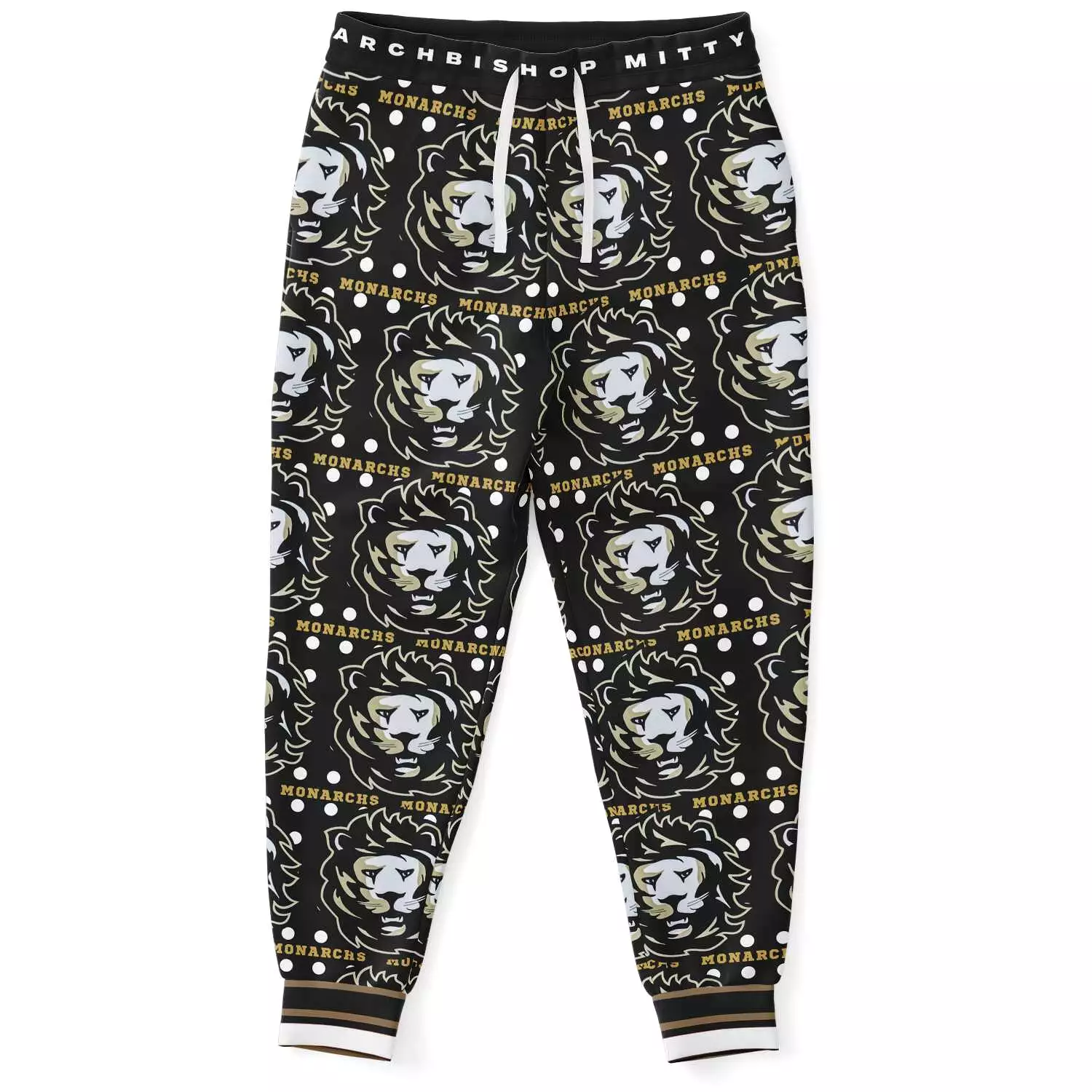 Mitty Monarchs Polka Unisex Fleece Joggers