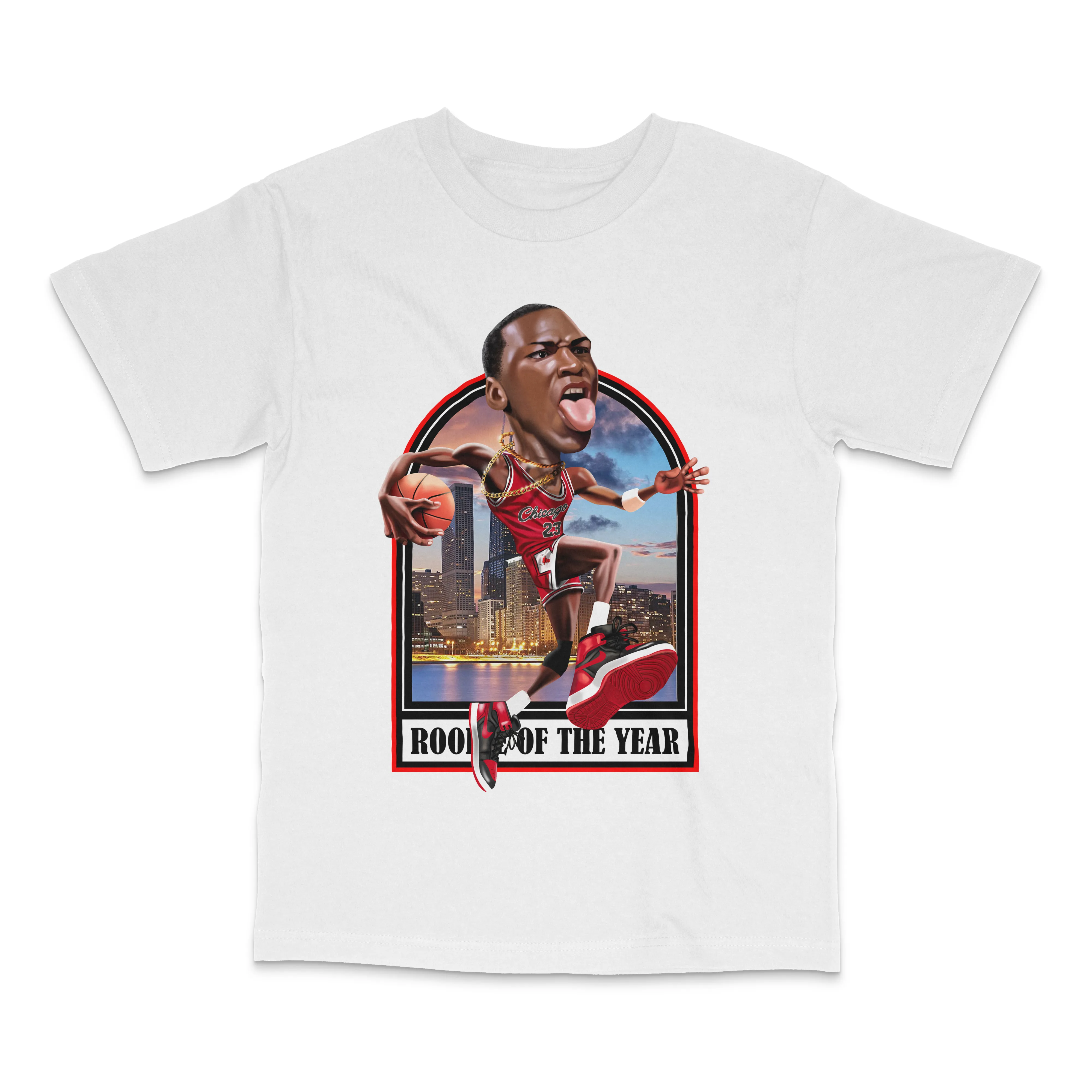 Mj Rookie White Tee