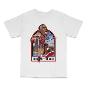 Mj Rookie White Tee