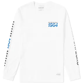 MKI Long Sleeve Racing TeeWhite