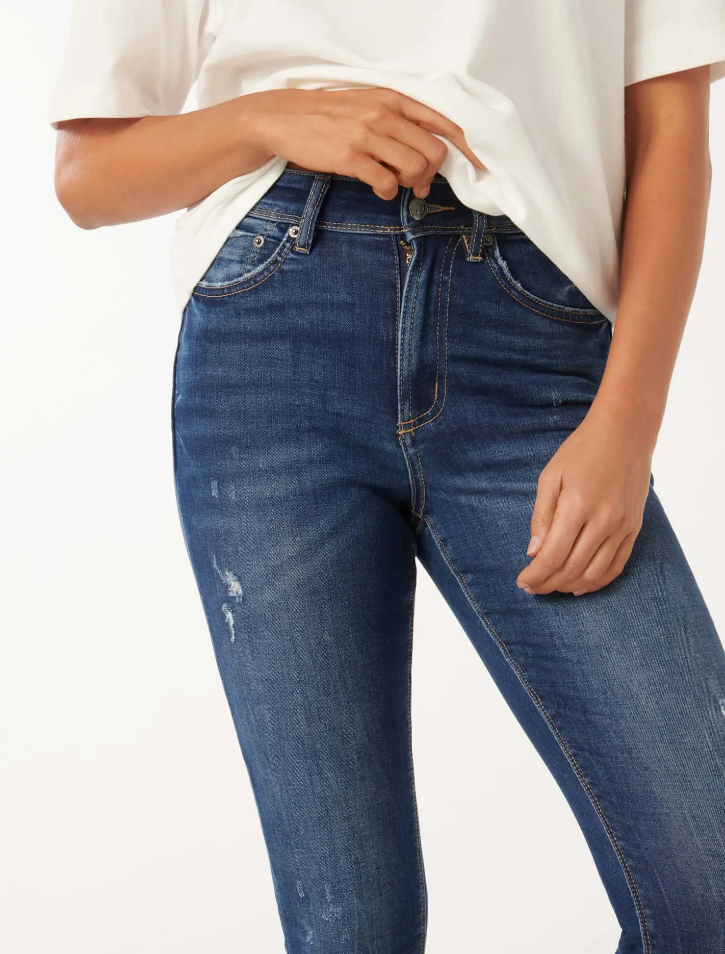 Nala Mid-Rise Skinny Jeans