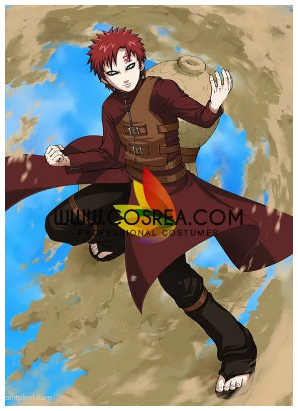 Naruto Garra Chunin Exam Cosplay Costume