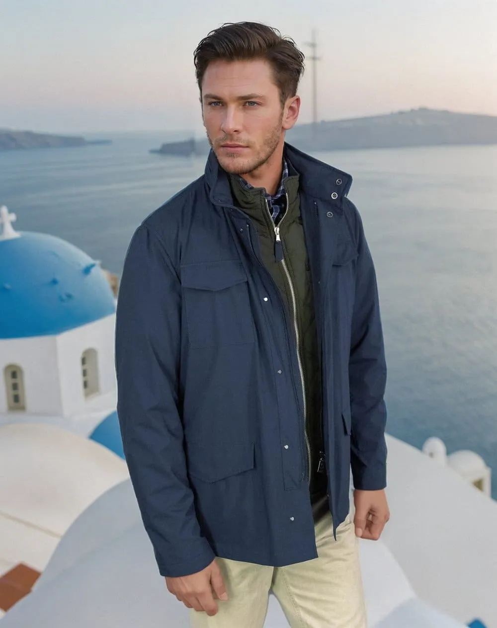 Navy Lecco Jacket