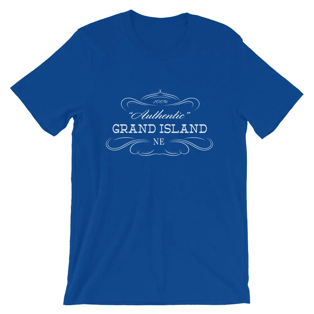 Nebraska - Grand Island NE - Short-Sleeve Unisex T-Shirt - Authentic