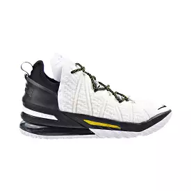 Nike Lebron XVIII 18 Home Men's Basketball Shoes White-Black-Amarillo