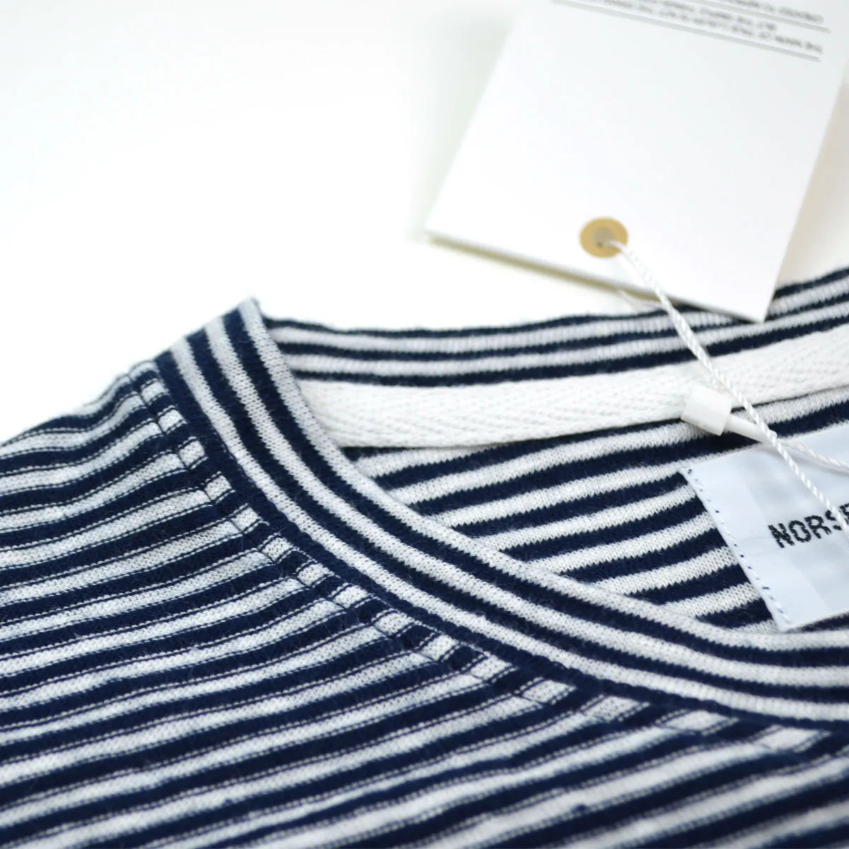 Norse Projects - Niels Pocket Linen T-shirt - Dark Navy