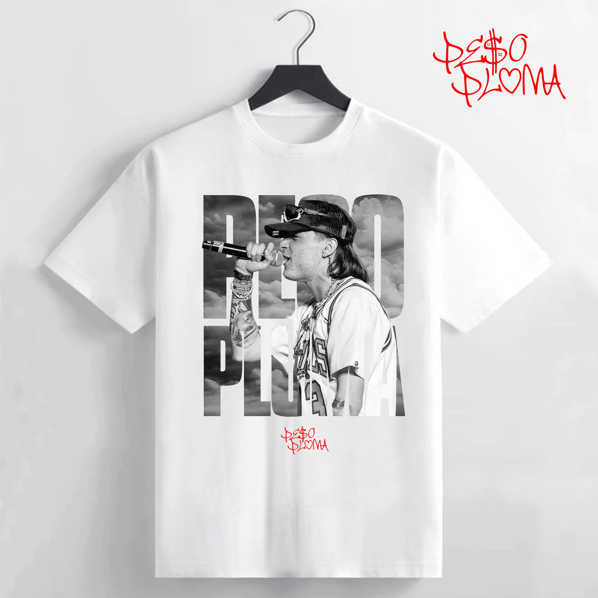 Peso Pluma White Tee