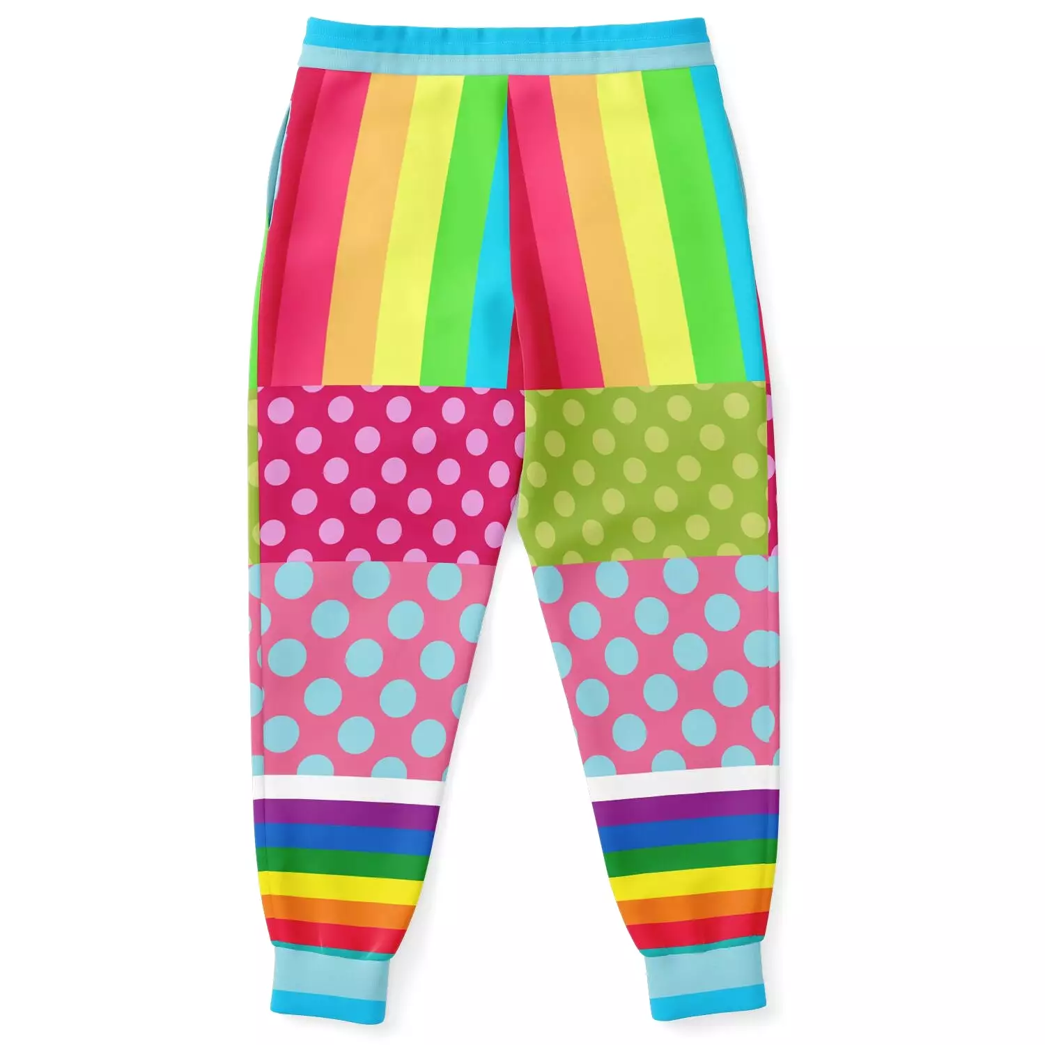 Pink Polka Stripe OG San Diego Fleece Joggers