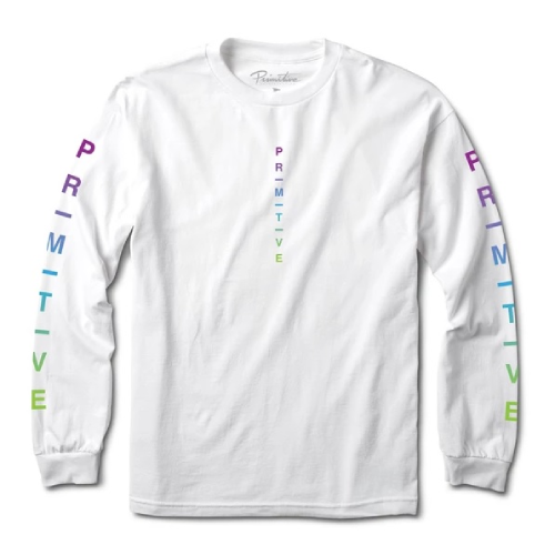 Primitive Moods Gradient Tee White