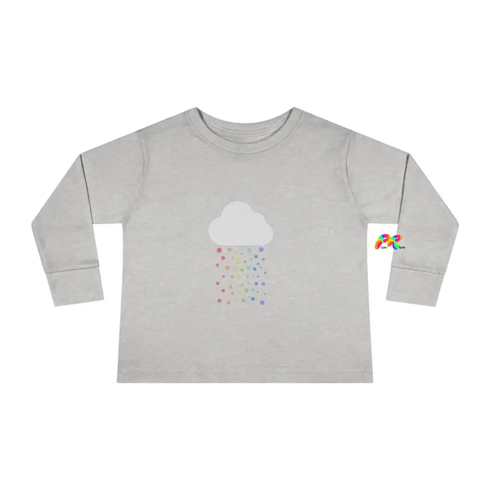 Rainbow Cloud Toddler Long Sleeve T-Shirt