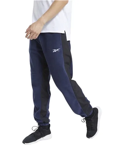 Reebok Mens Wor Fleece Athletic Jogger Pants