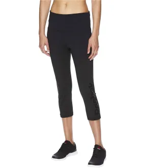 Reebok Womens Highrise Capri Compression Athletic Pants, TW1