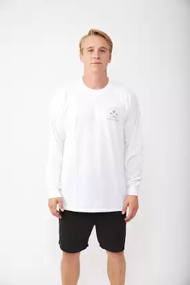 Rusty USA Oasis Ls Tee WHITE