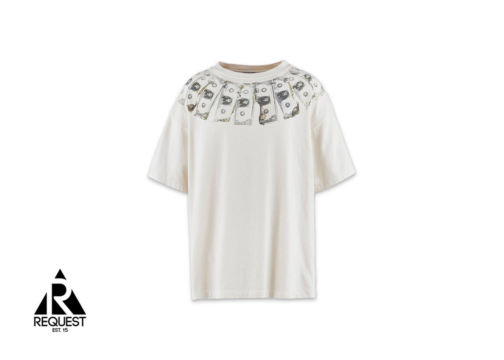 Saint Michael Money Tee White