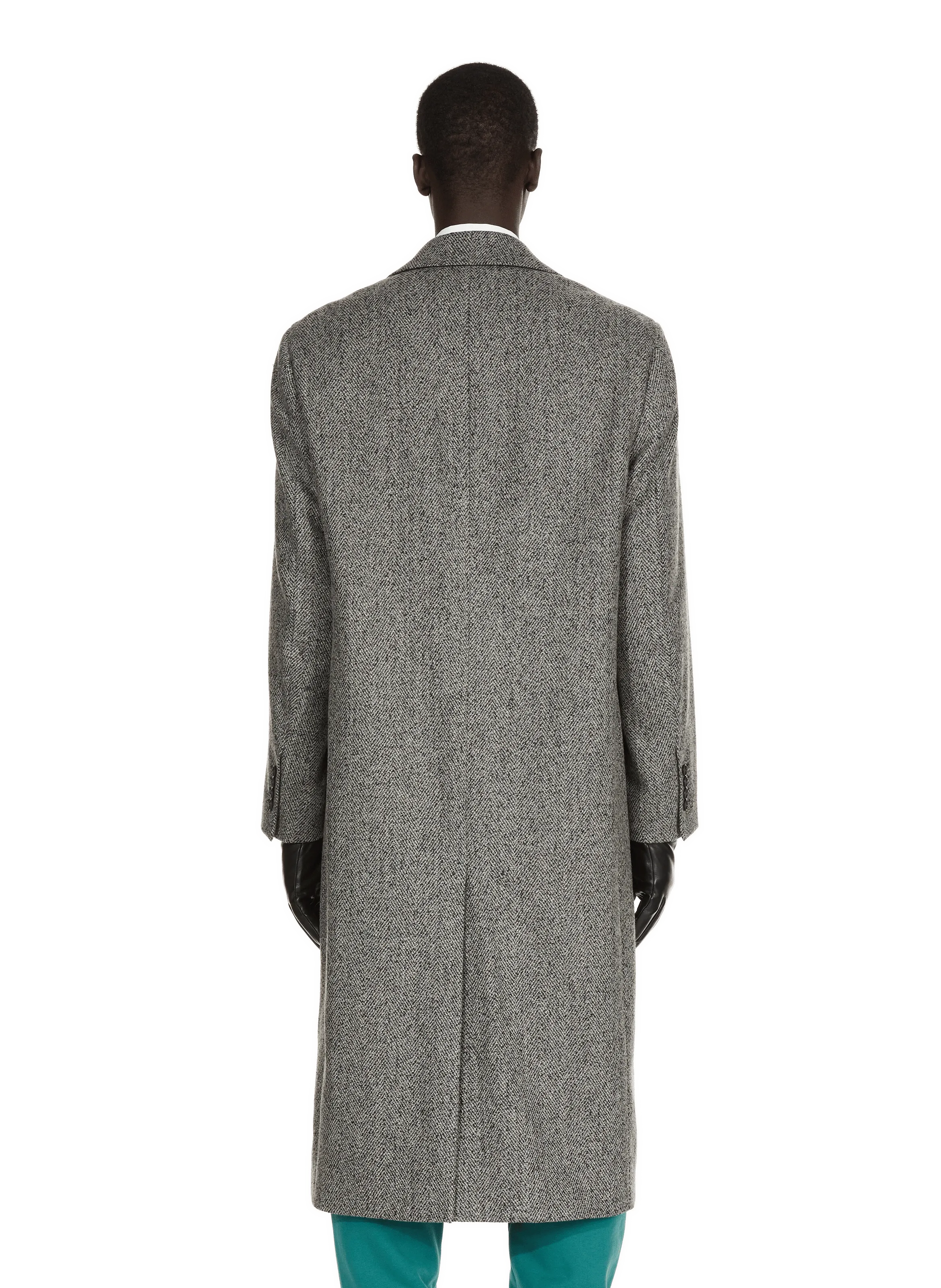 Saison 1865  Single-breasted wool Coat - Grey