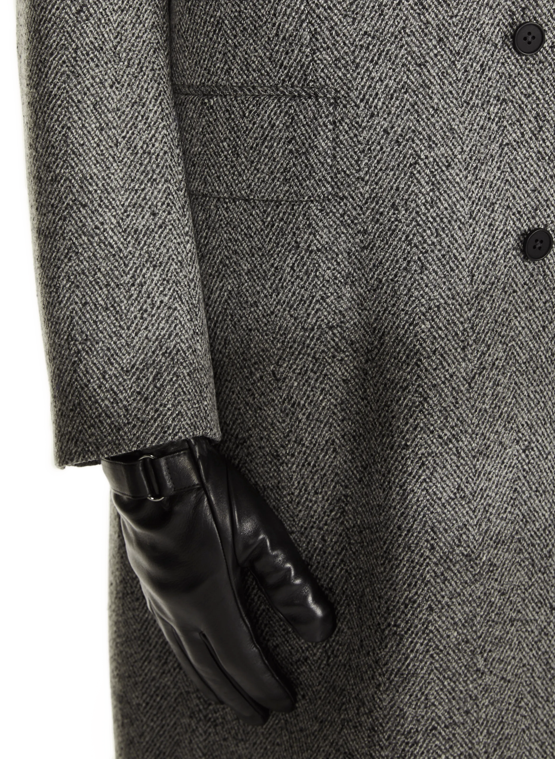 Saison 1865  Single-breasted wool Coat - Grey