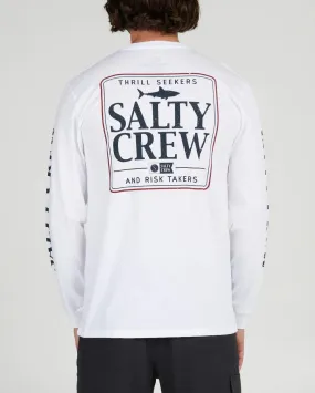 SALTY CREW COASTER PREMIUM L/S TEE - White