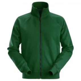 Snickers 2886 AllroundWork, Full Zip Sweatshirt Jacket - Forest Green