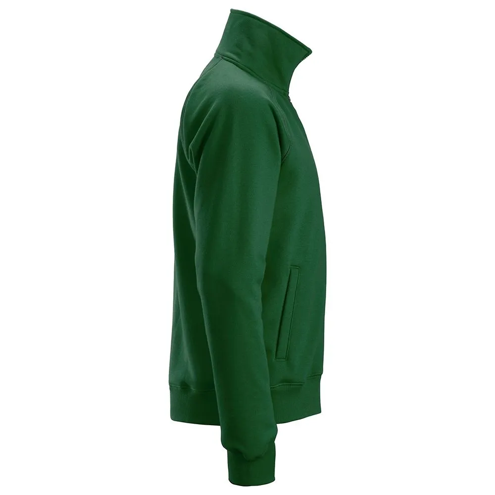 Snickers 2886 AllroundWork, Full Zip Sweatshirt Jacket - Forest Green