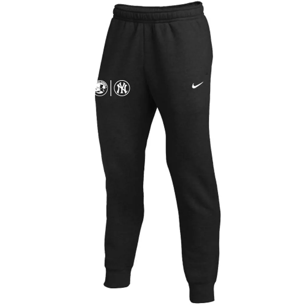 Somerset Patriots Nike Club Fleece Black Medallion Logo Lock ICON Joggers