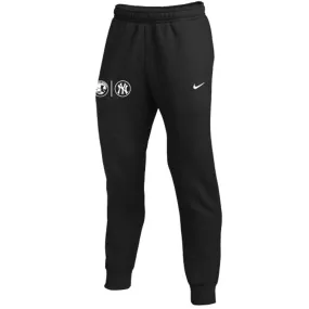 Somerset Patriots Nike Club Fleece Black Medallion Logo Lock ICON Joggers