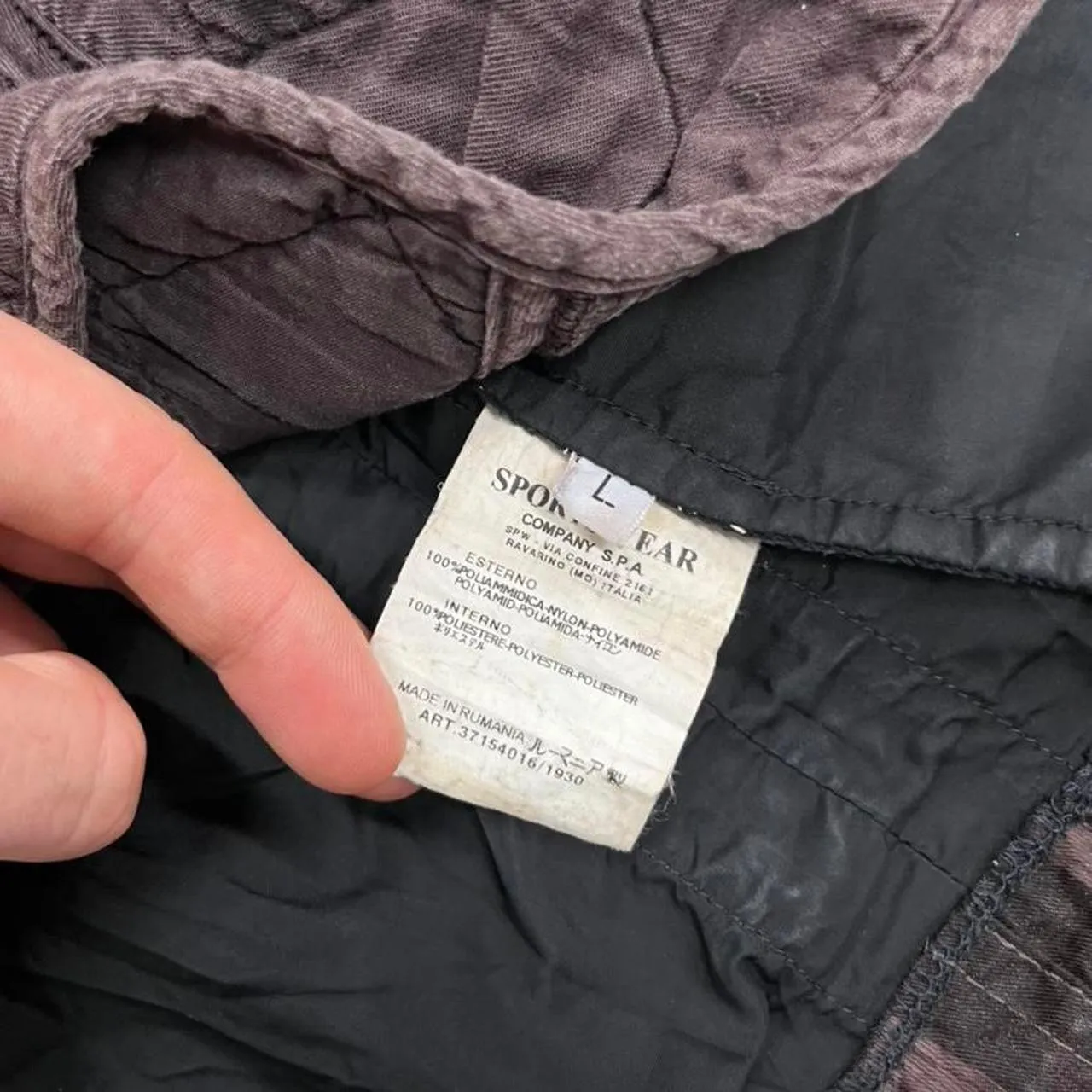 Stone Island 2002 monofilament jacket