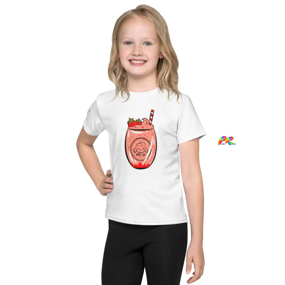 Strawberry Milkshake Short Sleeve T-Shirt