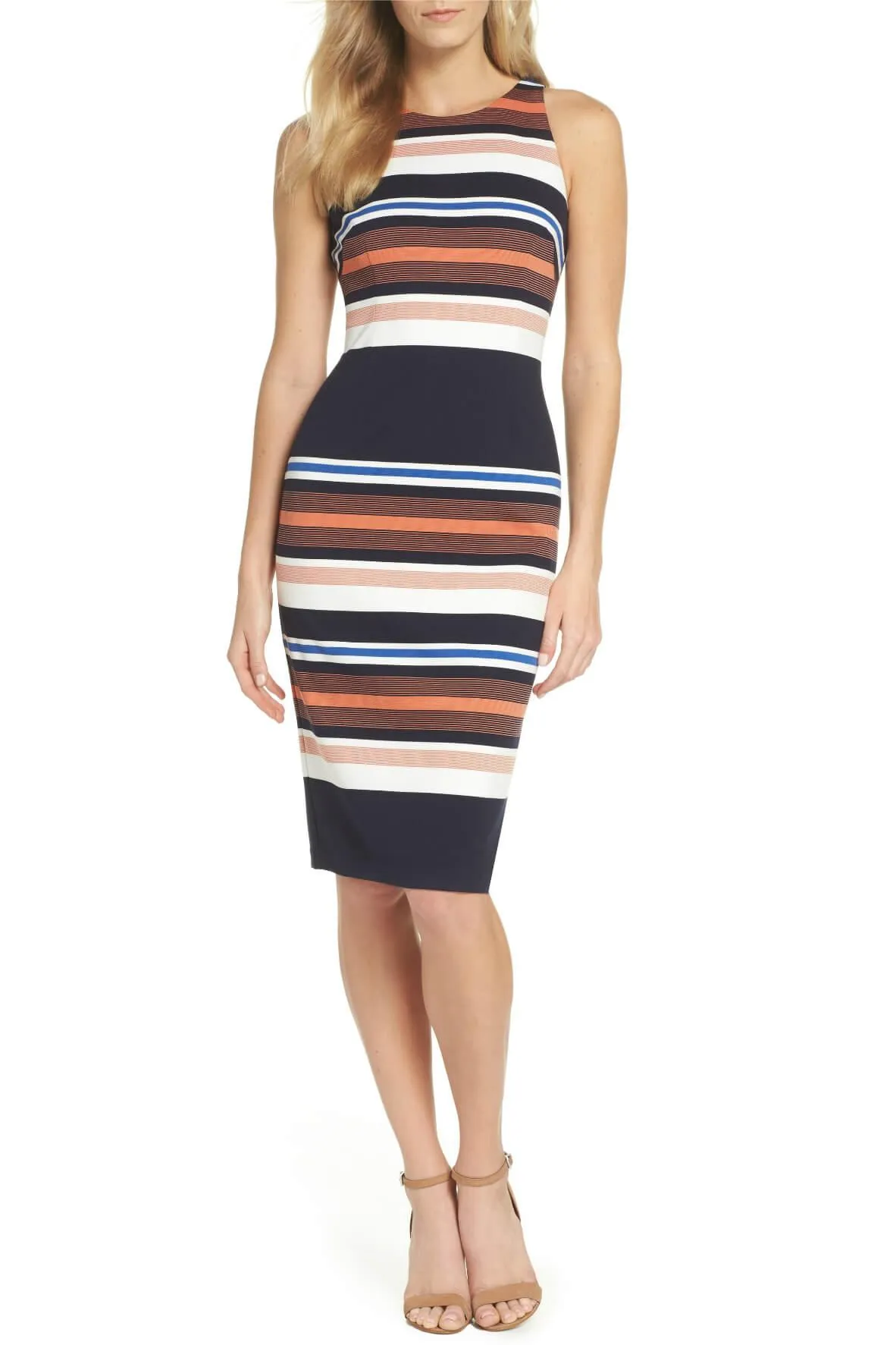 Stripe Bodycon Dress