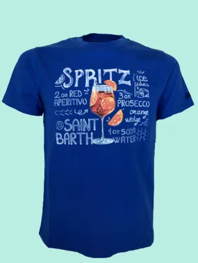 T-SHIRT UOMO BLU SPRITZ