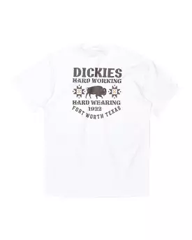 T-Shirt Uomo Dickies Hays Tee White