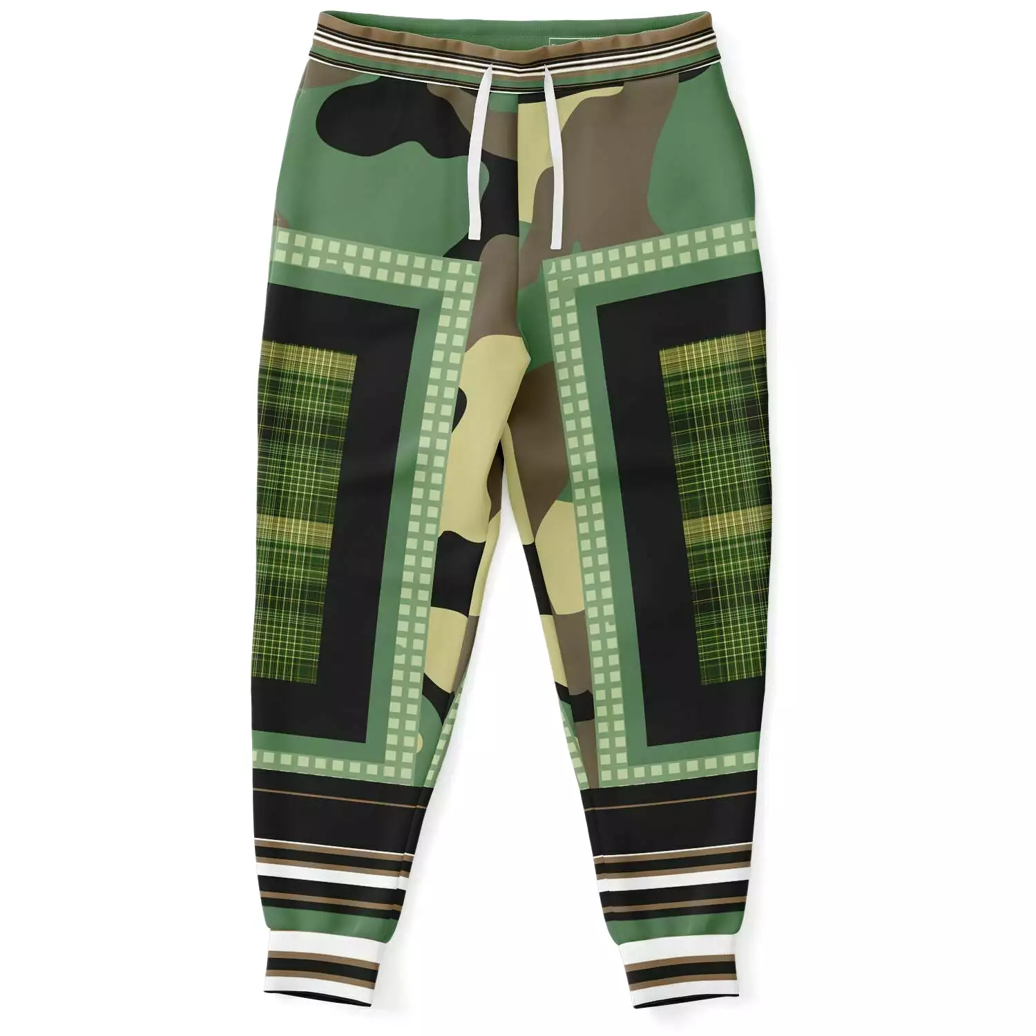 THS Army Brat Camouflage Fleece Joggers