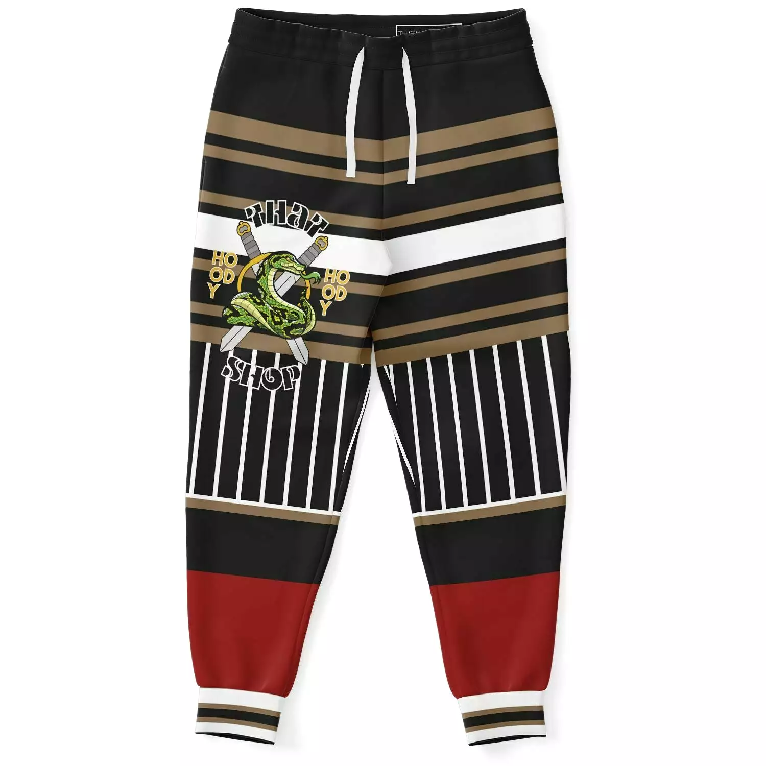 THS Snake Bite Black Trio Fleece Joggers