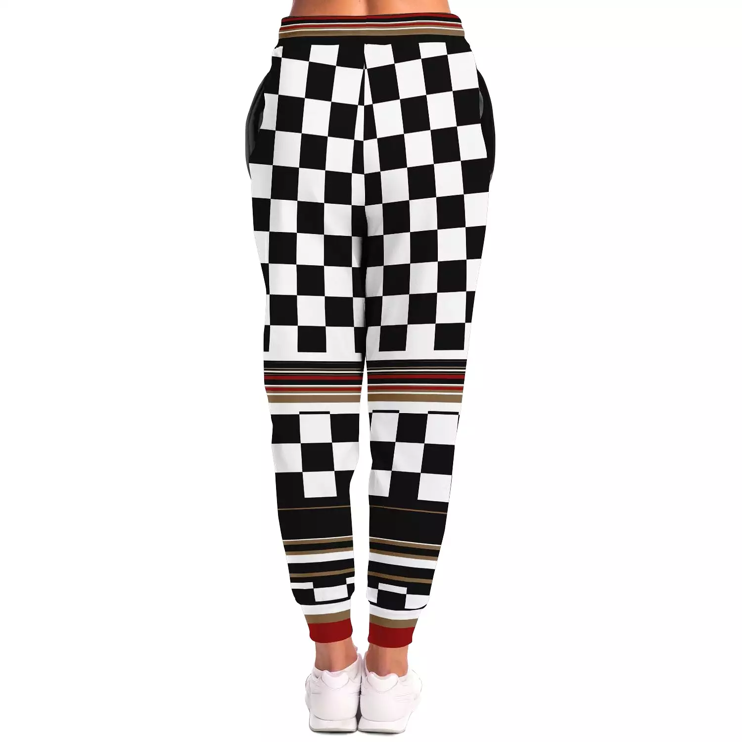 THS Snake Bite Checkmate Fleece Joggers