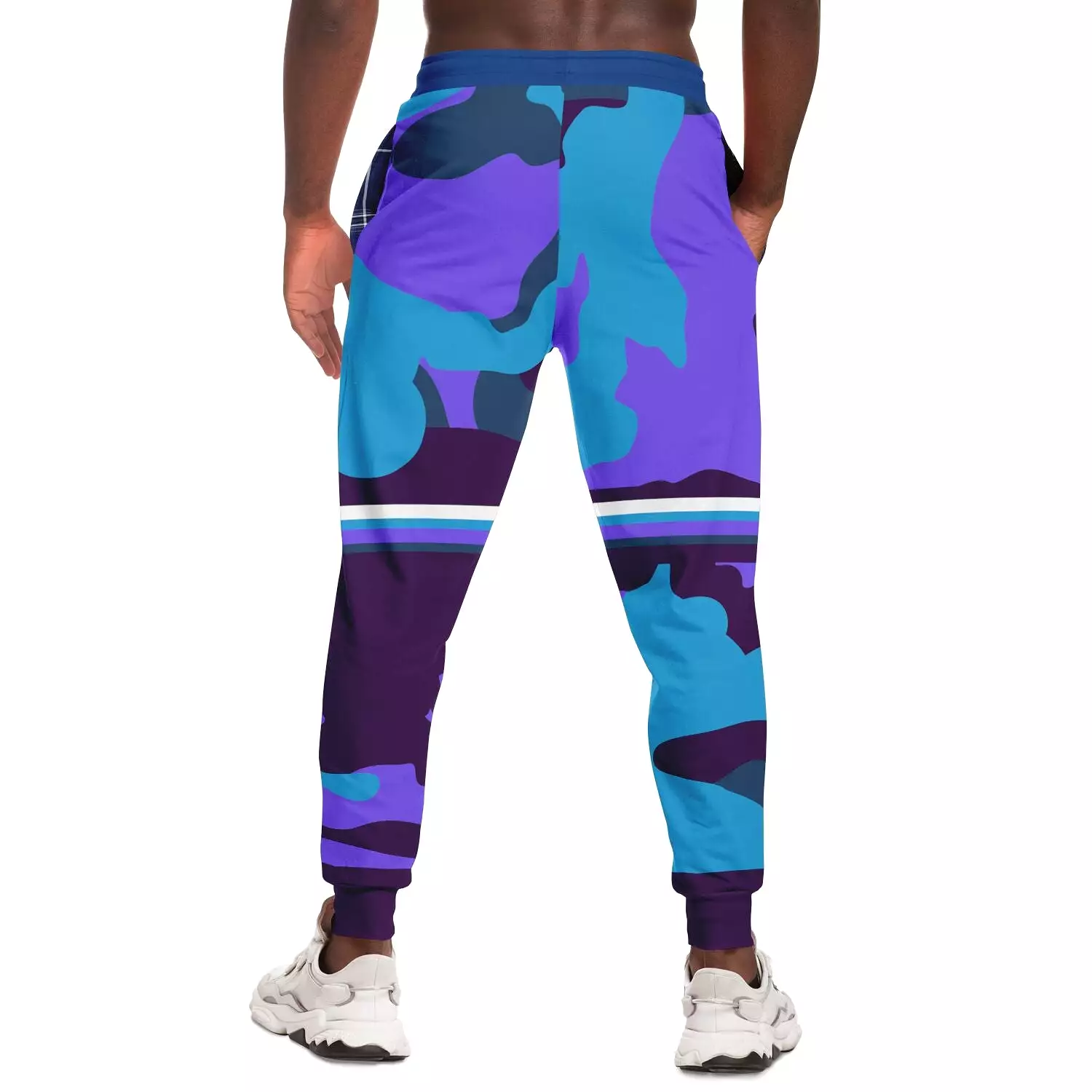 THS Snake Bite Purple Midnight Camo Fleece Joggers