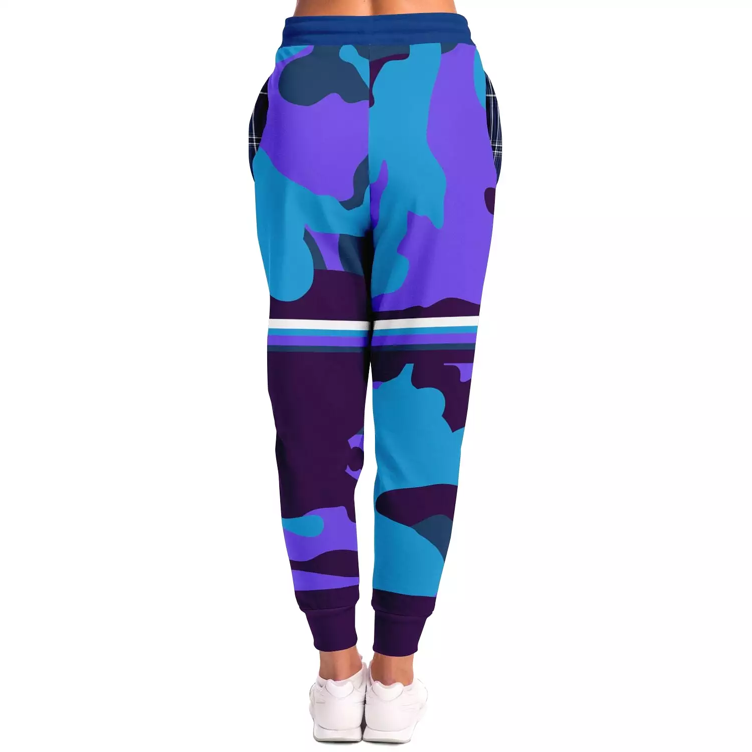 THS Snake Bite Purple Midnight Camo Fleece Joggers