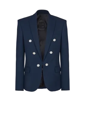 Twill 6-button jacket