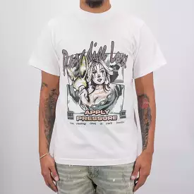 UNCONTROLLABLE PREM TEE WHITE