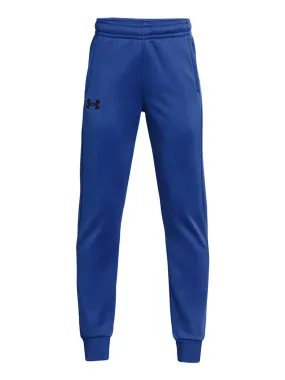 UNDER ARMOUR Boys Training Armour Fleece Joggers - Blue