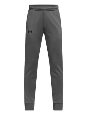 UNDER ARMOUR Boys Training Armour Fleece Joggers - Grey