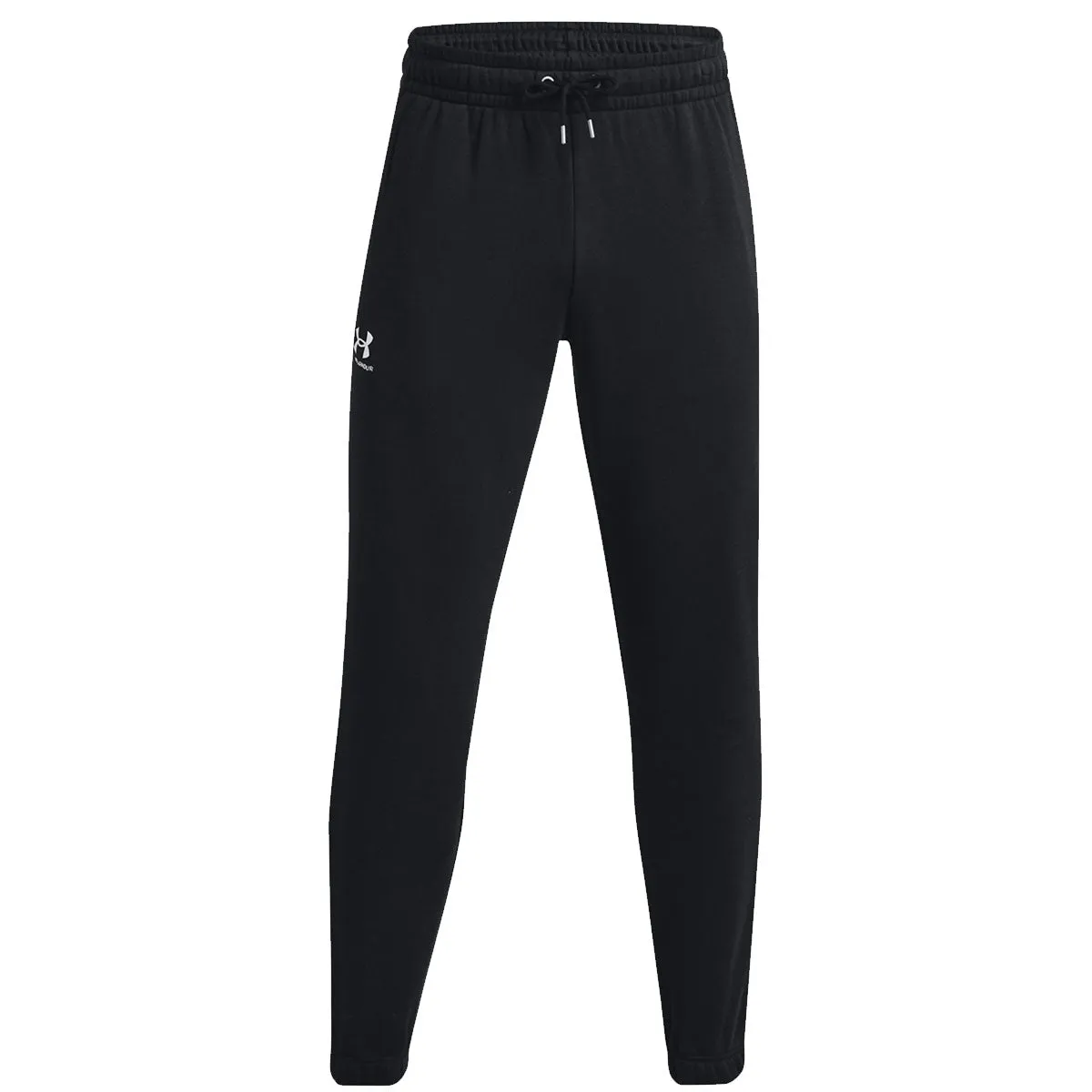 Under Armour Essential Fleece Joggers - Mens - Black/White