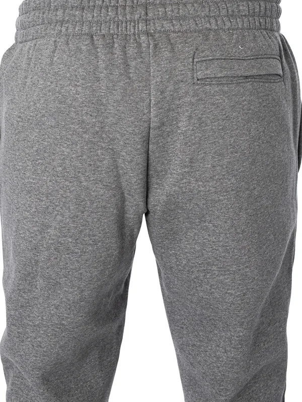 Under Armour Essential Fleece Joggers - Pitch Gray Medium Heather / White